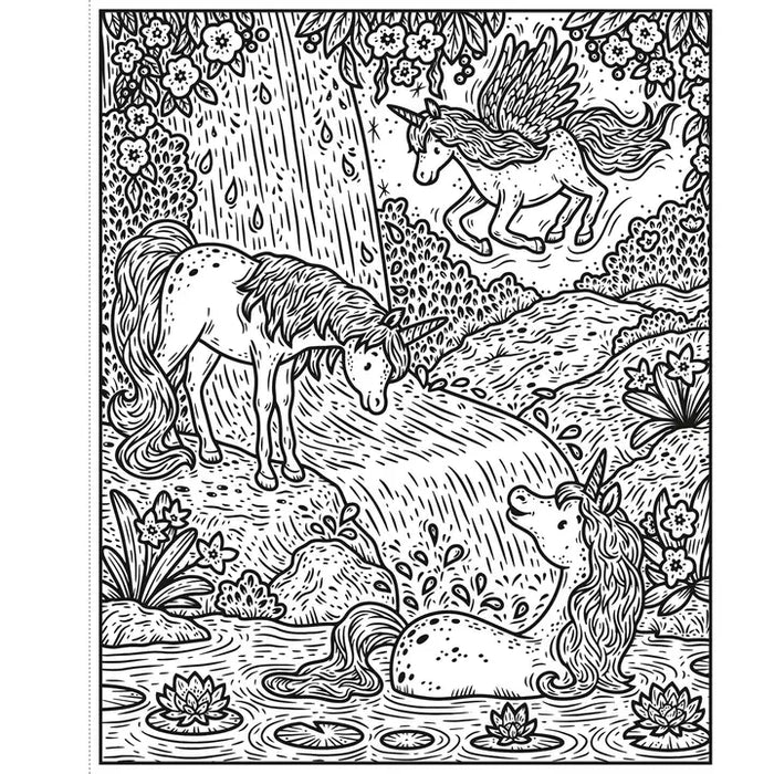 Usborne Magic Painting Book - Unicorns