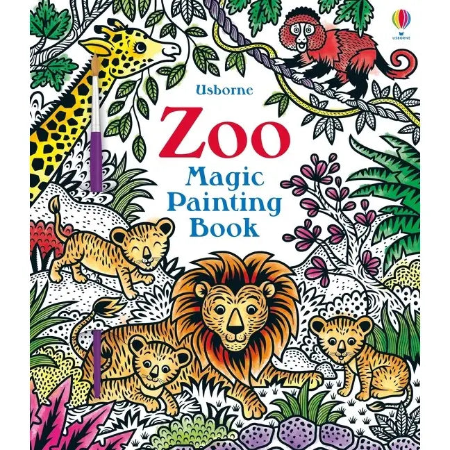 Usborne Magic Painting Book - Zoo