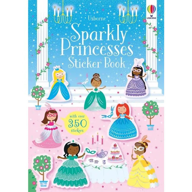 Usborne Sticker Book - Sparkly Princesses