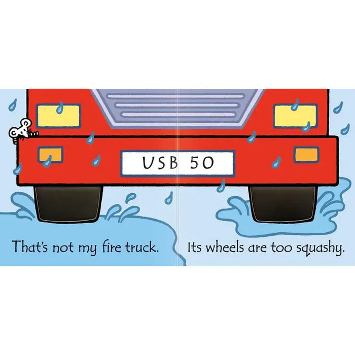 Usborne That's Not My Firetruck Board Book