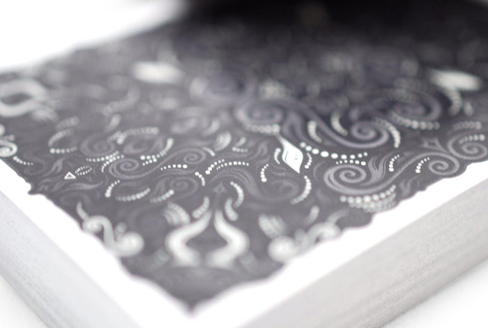 V2 LUXX® Shadow Edition Silver Playing Cards by LUXX