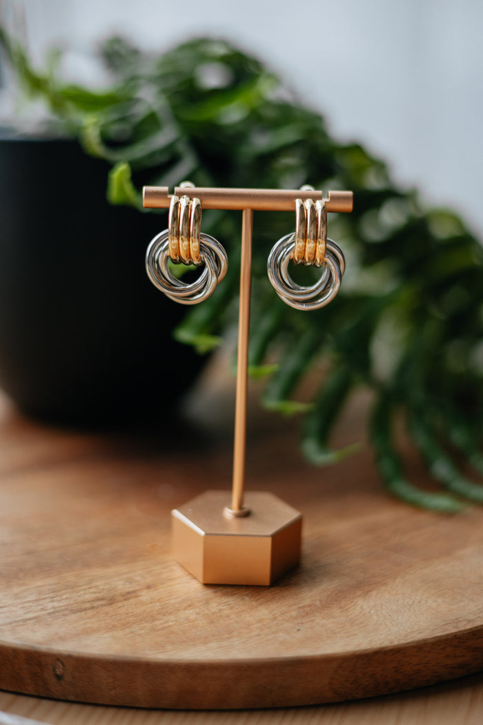Valoria Two-Tone Earrings