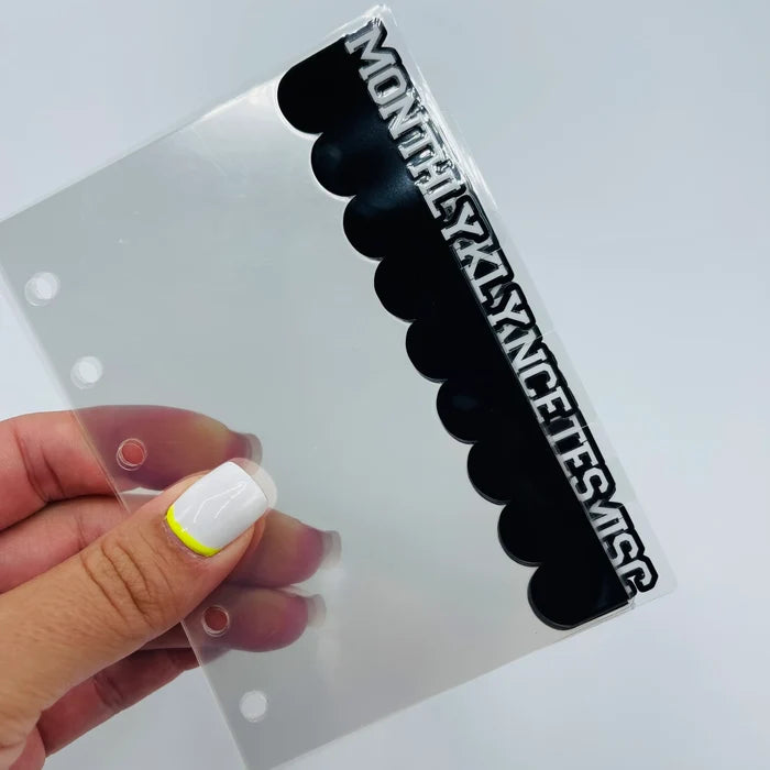 Varsity Letter Dividers - TOP TABS