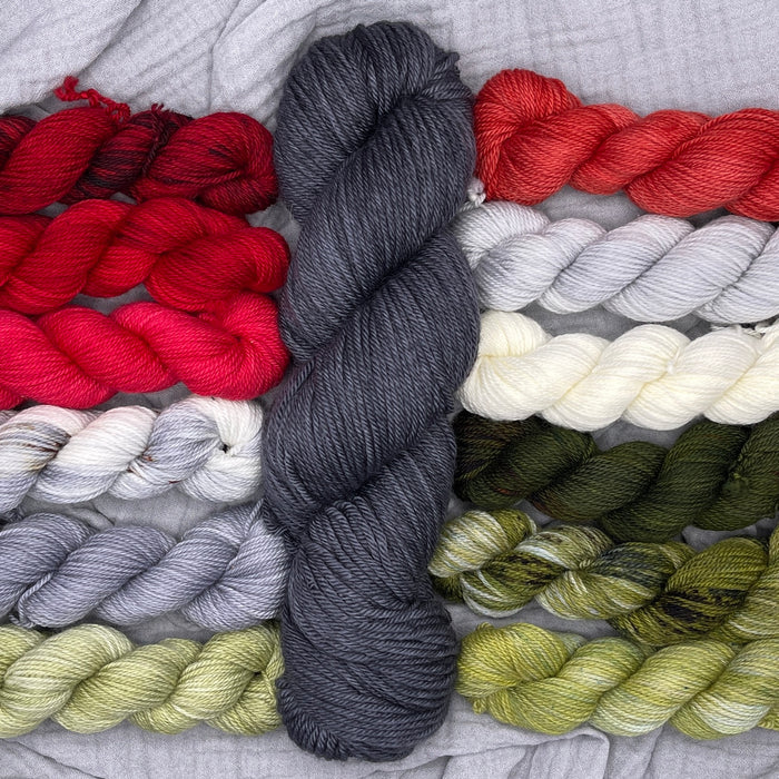 Veinticuatro Shawl Kit by Lauren Slagle (lolodidit) - KIT