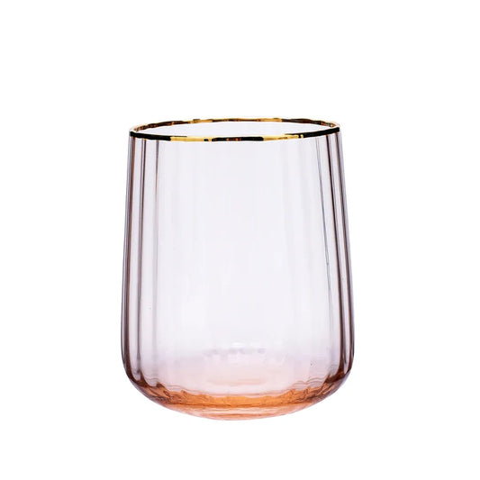 Verre à eau Karaca Misty Line, orange