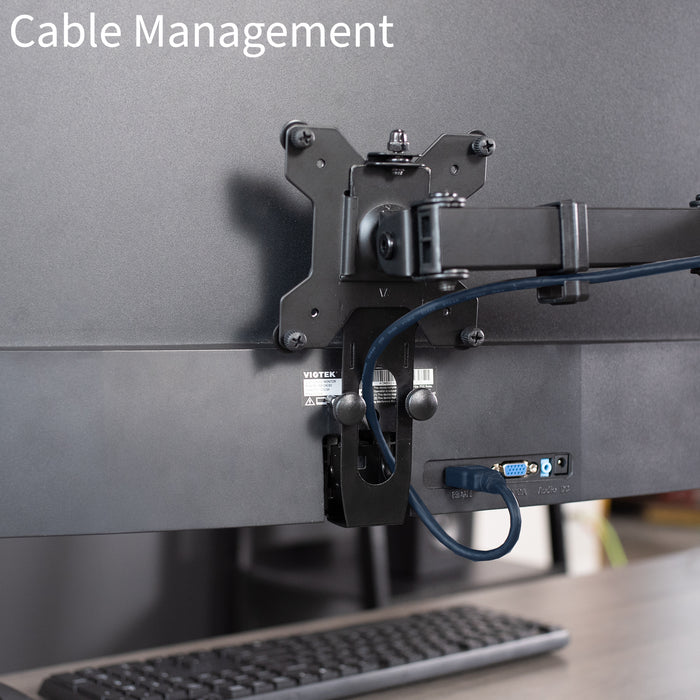 VIVO Quick Attach VESA Adapter Bracket Designed for Viotek Monitor NBV24CB2, VESA 75x75mm and 100x100mm