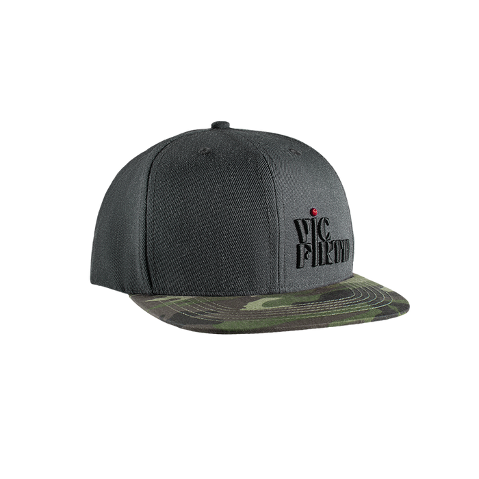 Vic Firth Gray Camo 6-Panel Snapback Hat