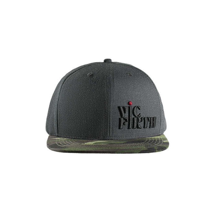 Vic Firth Gray Camo 6-Panel Snapback Hat