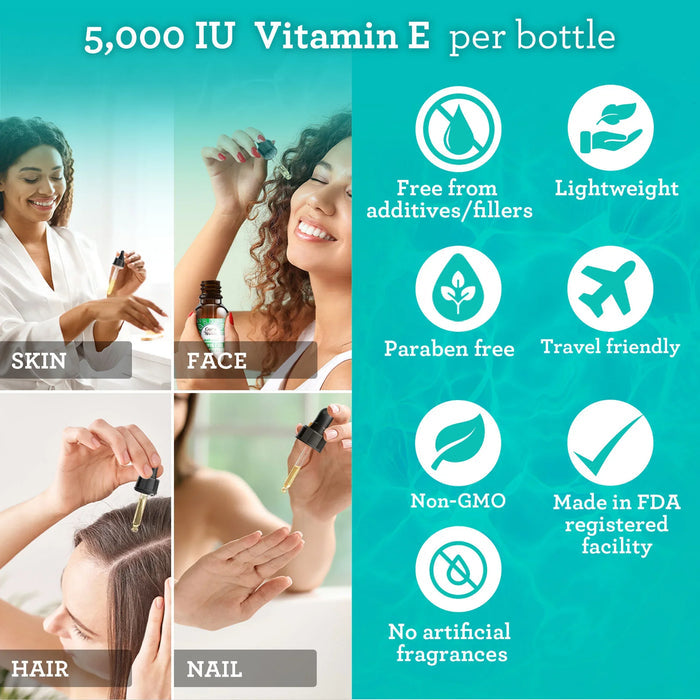 Vitamin E Oil 5,000 UI – 2 oz