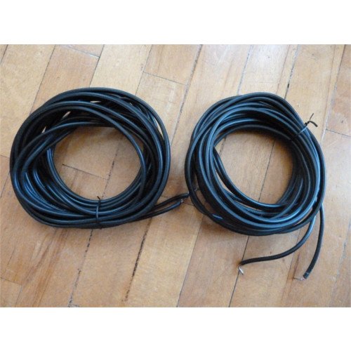 Vivanco SPC79B 79 Strand Speaker Cable in Black (Per Metre) Black