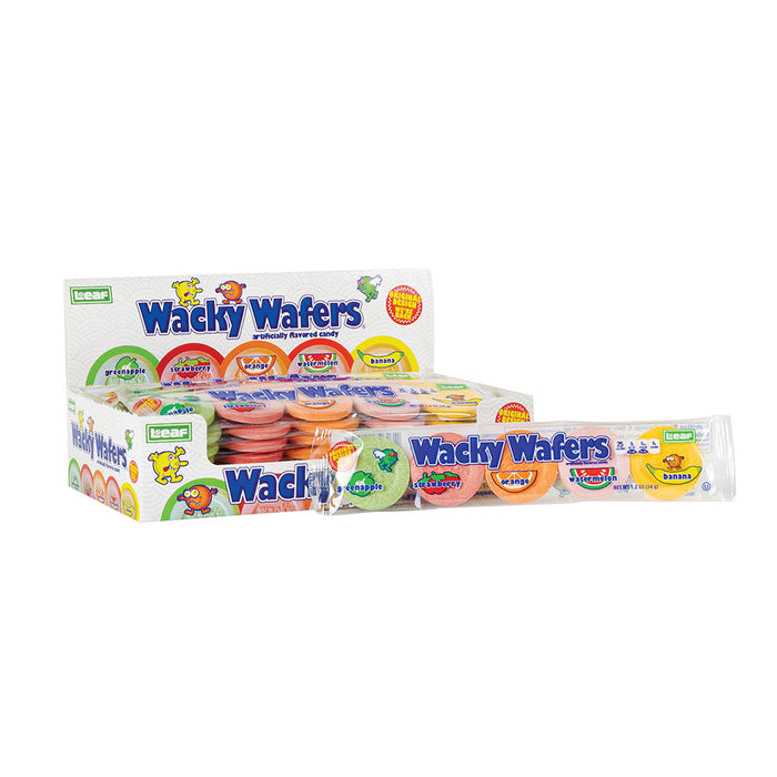 Wacky Wafers Candy 1.2oz - 24ct