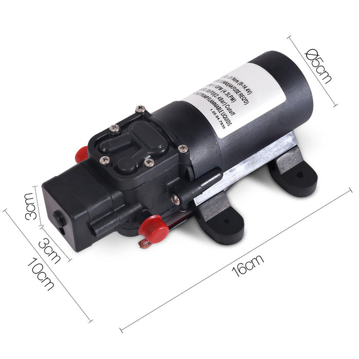 12V Portable Water Pressure Shower Pump - Devanti