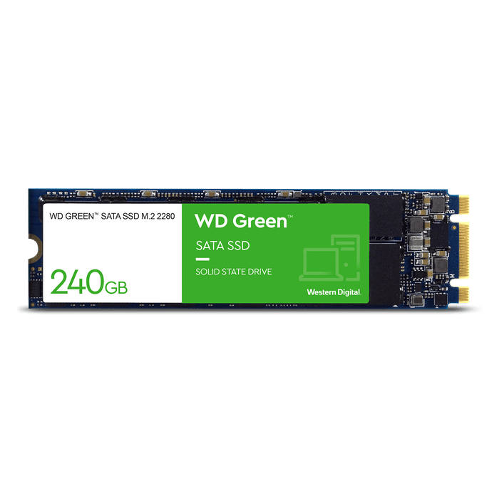 WD Green 240GB M.2 Internal SATA SSD by Western Digital - The Pi Hut