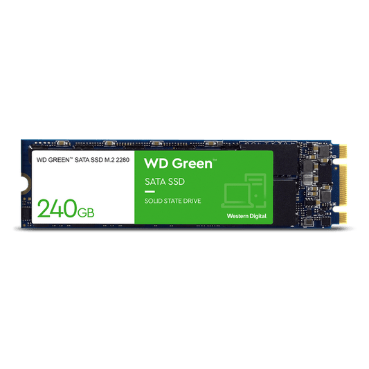 WD Green 240GB M.2 Internal SATA SSD by Western Digital - The Pi Hut