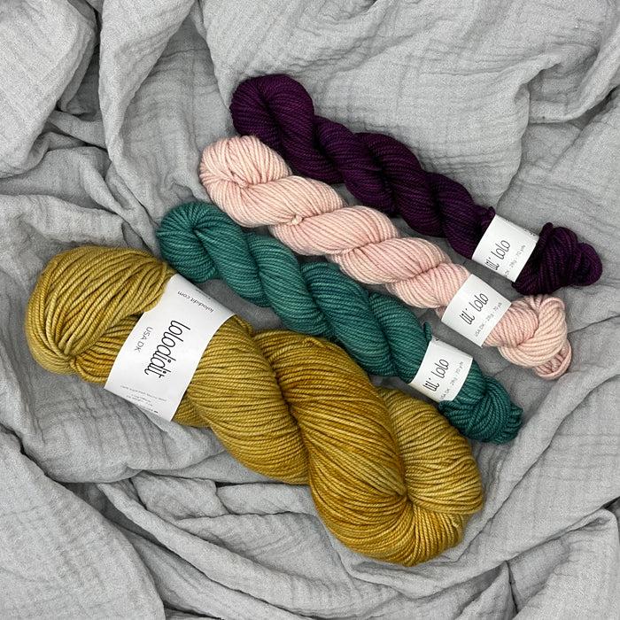Where Love Grows Mittens by Tellybean Knits - KIT