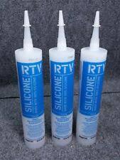 WHITE LIGHTNING RTV ALL PURPOSE  SILICONE SEALANT, CLEAR, 10 OZ. - WL099110C MEGA