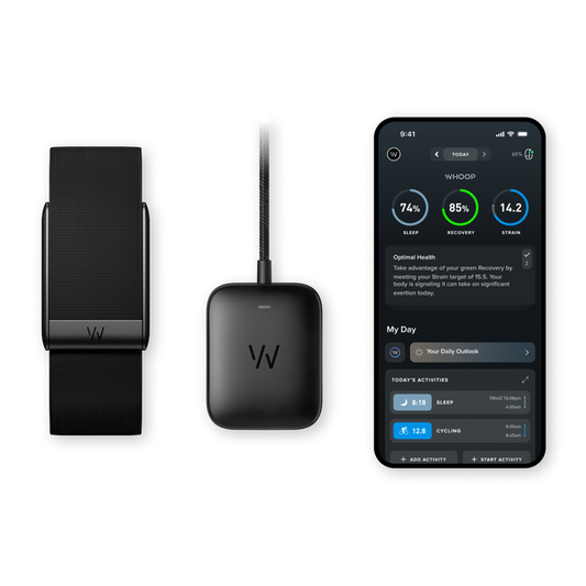 WHOOP 5.0 One Fitness Tracker – Sleep, Recovery & Strain Monitor | Original WHOOP Cambodia