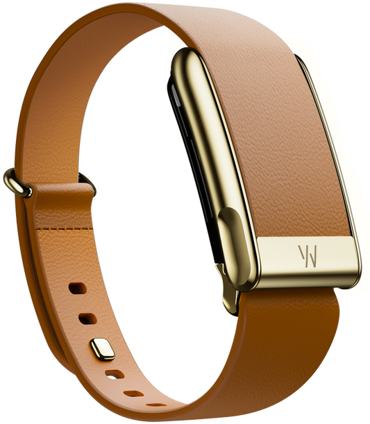 WHOOP MG LeatherLuxe Band (S/M) | Premium Leather Strap | Cambodia