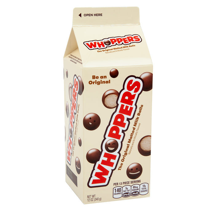 Whoppers Malted Milk Candy Balls - 12 Count