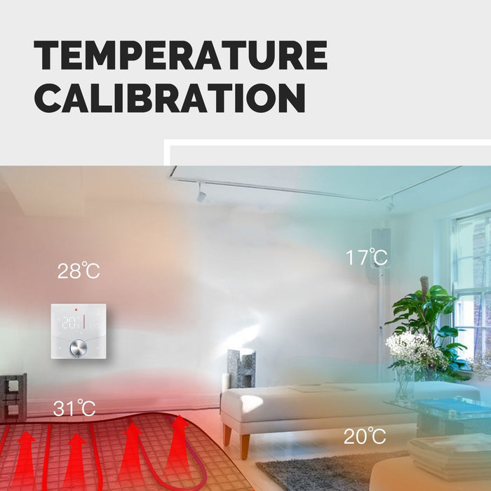 WiFi Smart Thermostat Temperature Controller for Water/ Electric /Gas /Boiler Floor Heating - MOES