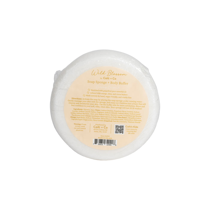 Wild Blossom Body Buffer - Creamy Coconut