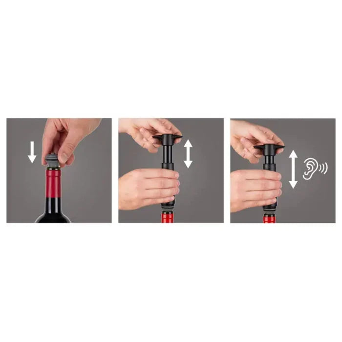 Wine Saver w/2 Stoppers - how to use