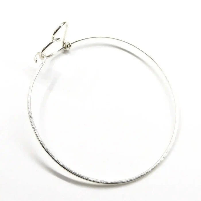 AMD1202-2 Wire Wrapped Heart Bangle in Sterling Silver AlexaJewelryBracelet$ 62.00Alexa Martha Designs