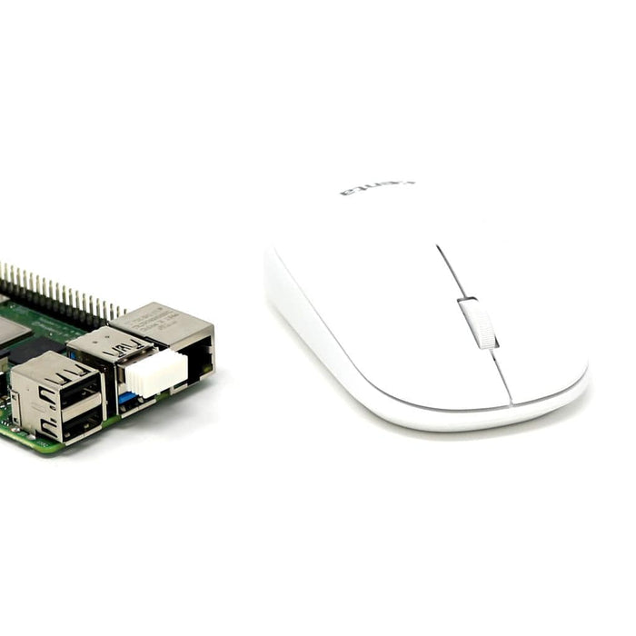 Wireless 3-Button Optical Mouse for Raspberry Pi [Discontinued] by The Pi Hut - The Pi Hut