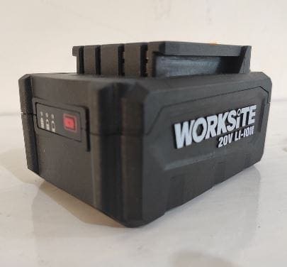 WORKSITE 20 Volt 4.0-Ah Lithium-Ion Replacement Battery, Compatible with All WORKSITE Tools-DCB-4LI Worksite Hand Tools
