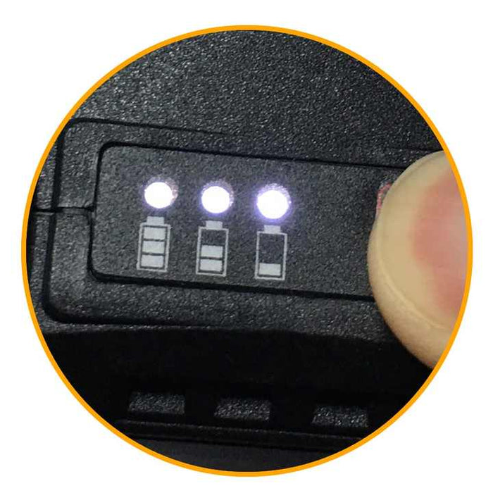 WORKSITE 20 Volt 4.0-Ah Lithium-Ion Replacement Battery, Compatible with All WORKSITE Tools-DCB-4LI Worksite Hand Tools