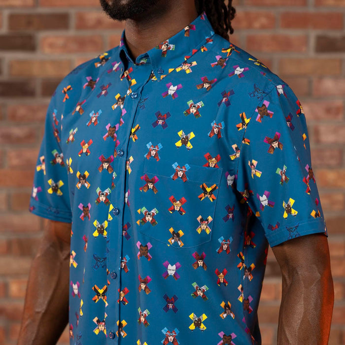 RSVLTS Marvel Short Sleeve Shirt X-Men ‘97 "All My Xs" – KUNUFLEX Short Sleeve Shirt X-Men ‘97 "All My Xs" – KUNUFLEX Short Sleeve Shirt