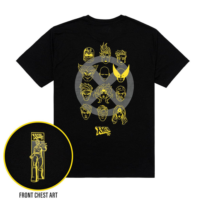 RSVLTS Marvel Crewneck T-shirt X-Men ‘97 "Heads of the Class" – Crewneck Tee X-Men ‘97 "Heads of the Class" – Crewneck Tee