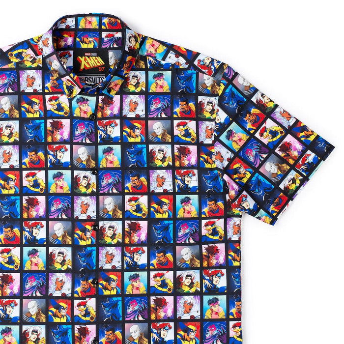 RSVLTS XS Marvel Short Sleeve Shirt X-Men ‘97 "Uncanny Collage" – KUNUFLEX Short Sleeve Shirt X-Men ‘97 "Uncanny Collage" – KUNUFLEX Short Sleeve Shirt