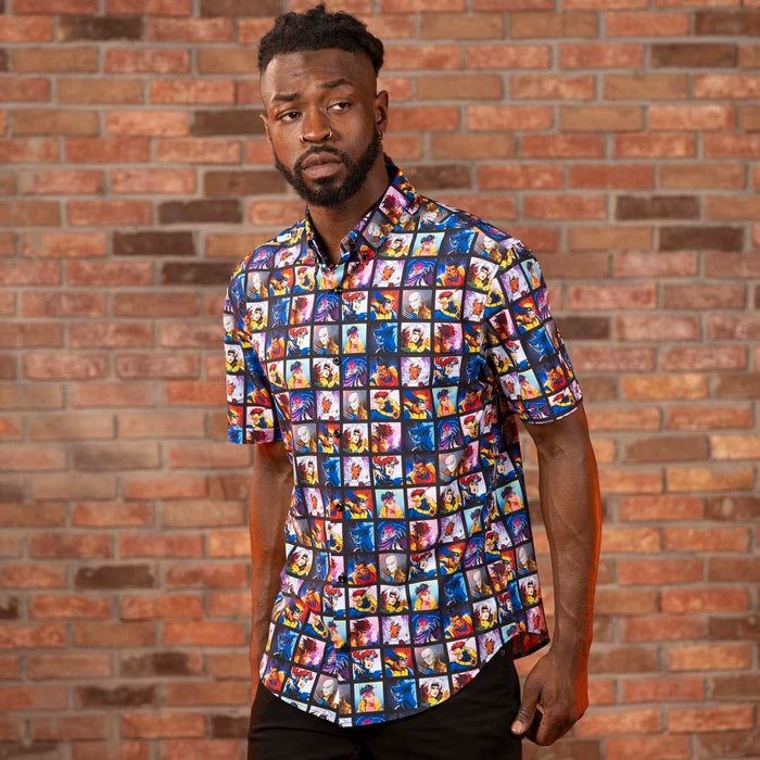 RSVLTS Marvel Short Sleeve Shirt X-Men ‘97 "Uncanny Collage" – KUNUFLEX Short Sleeve Shirt X-Men ‘97 "Uncanny Collage" – KUNUFLEX Short Sleeve Shirt