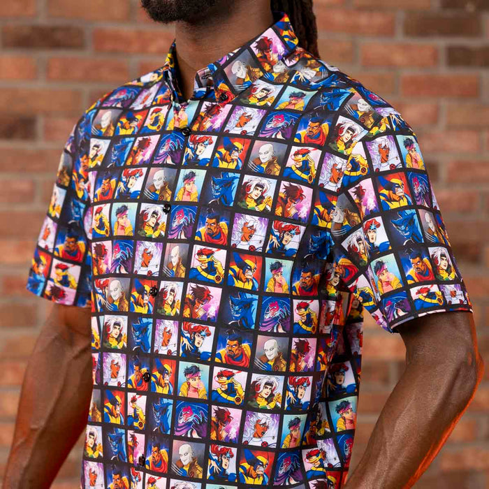 RSVLTS Marvel Short Sleeve Shirt X-Men ‘97 "Uncanny Collage" – KUNUFLEX Short Sleeve Shirt X-Men ‘97 "Uncanny Collage" – KUNUFLEX Short Sleeve Shirt