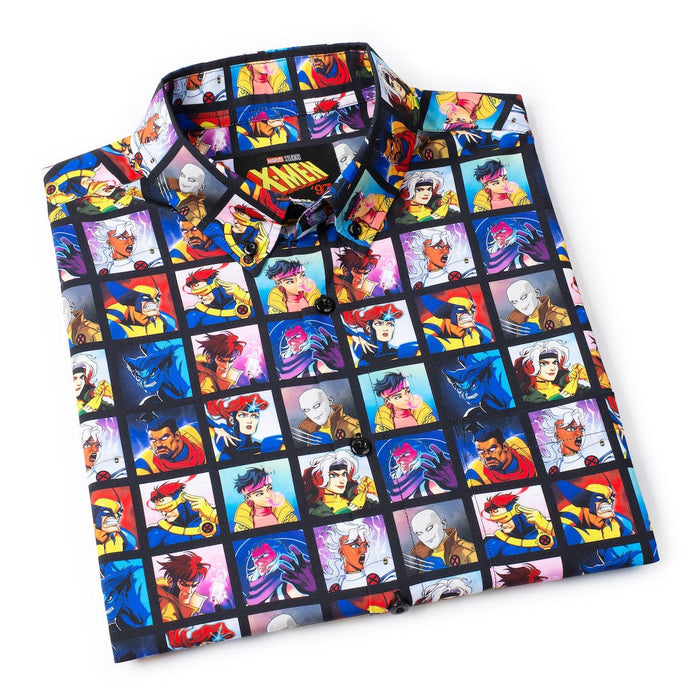 RSVLTS Marvel Short Sleeve Shirt X-Men ‘97 "Uncanny Collage" – KUNUFLEX Short Sleeve Shirt X-Men ‘97 "Uncanny Collage" – KUNUFLEX Short Sleeve Shirt