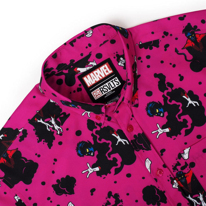 RSVLTS Marvel Short Sleeve Shirt Marvel X-Men “BAMF!” – KUNUFLEX Short Sleeve Shirt