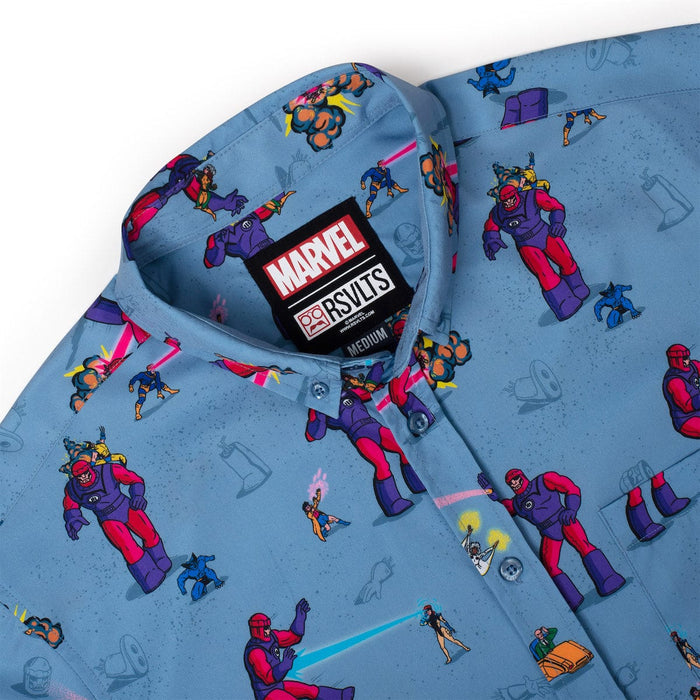 RSVLTS Marvel Short Sleeve Shirt Marvel X-Men “Night of the Sentinels” – KUNUFLEX Short Sleeve Shirt