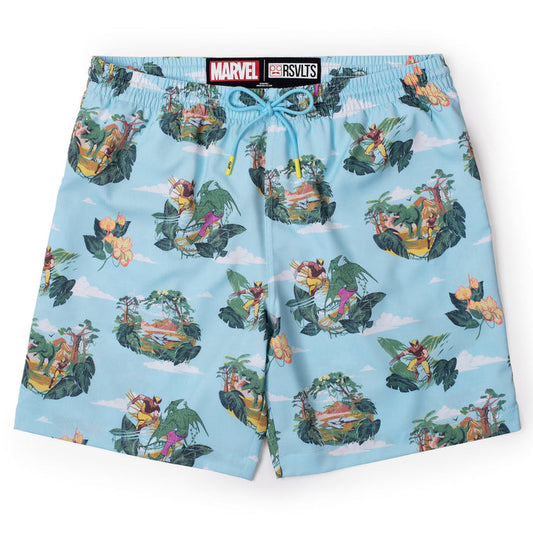 RSVLTS Small RSVLTS Marvel X-Men “Savage Land” – Hybrid Shorts