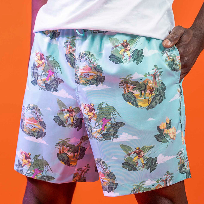 RSVLTS RSVLTS Marvel X-Men “Savage Land” – Hybrid Shorts