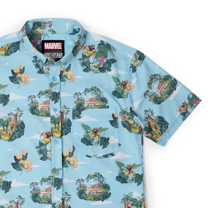 RSVLTS Marvel Short Sleeve Shirt Marvel X-Men “Savage Land” – KUNUFLEX Short Sleeve Shirt