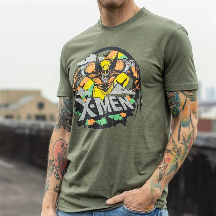 RSVLTS Marvel Crewneck T-shirt X-Men "Tropical Savage" – Crewneck Tee