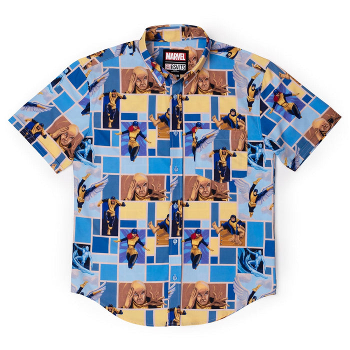 RSVLTS XS Marvel Short Sleeve Shirt Marvel X-Men “Uncanny” – KUNUFLEX Short Sleeve Shirt