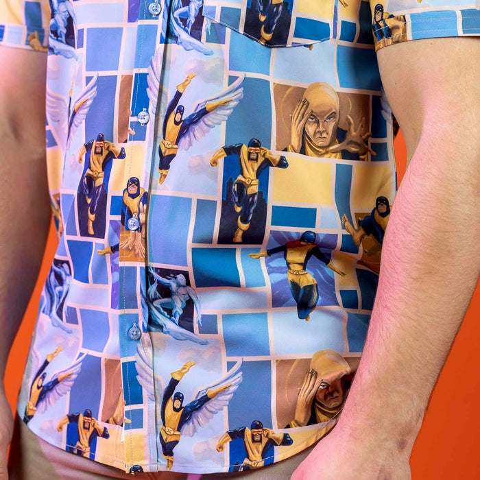 RSVLTS Marvel Short Sleeve Shirt Marvel X-Men “Uncanny” – KUNUFLEX Short Sleeve Shirt