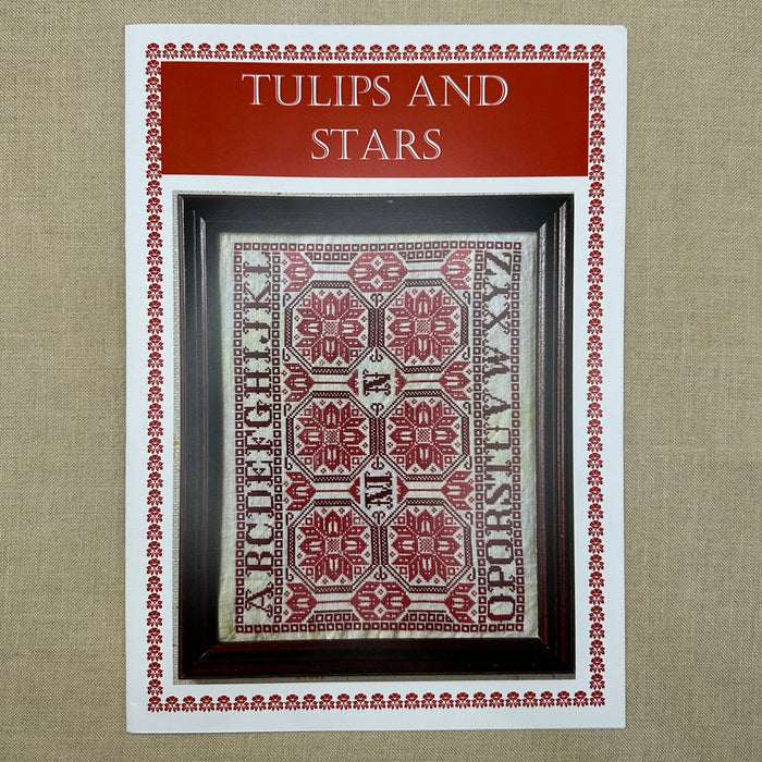Yasmin's Made with Love - Tulips and Stars - Chart and/or Roxy Floss Pack