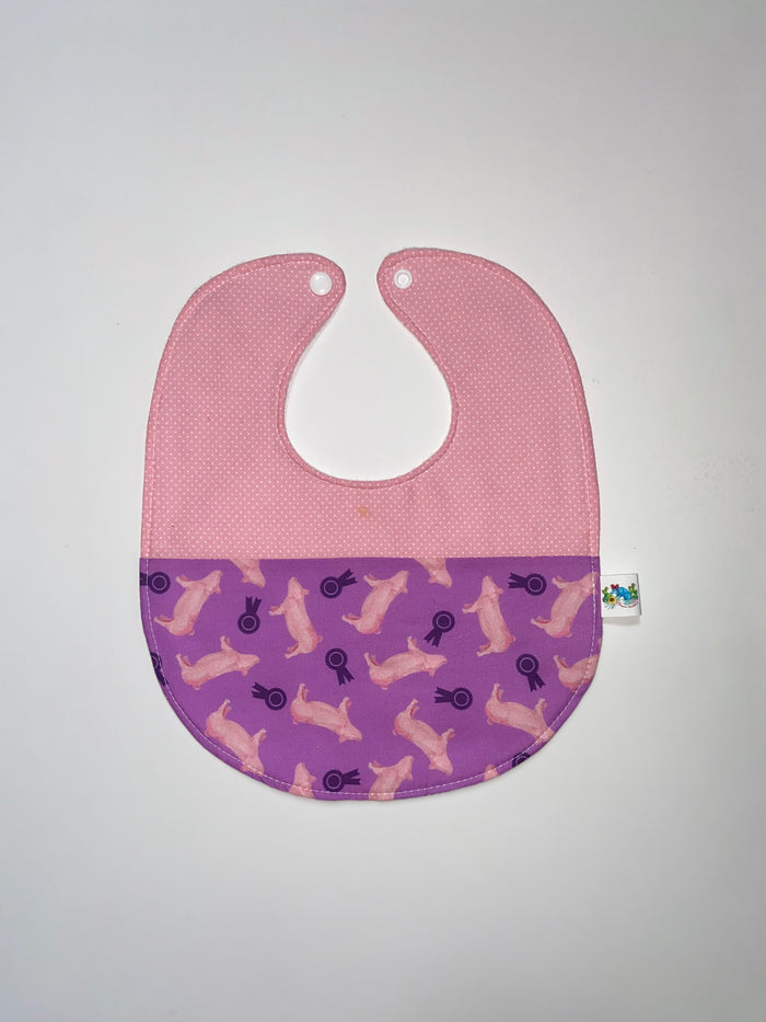 Yorkshire pig Bib