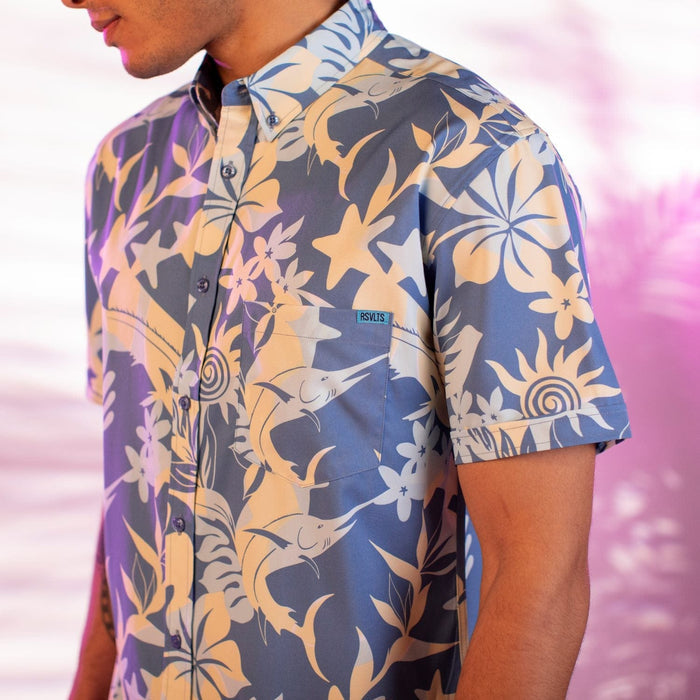 RSVLTS RSVLTS “You’ve Got Sail" – KUNUFLEX Short Sleeve Shirt