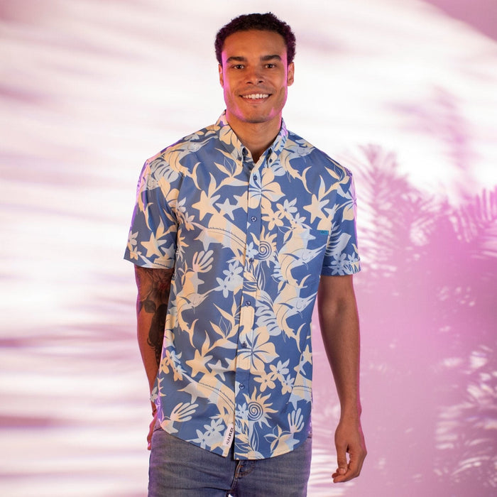 RSVLTS RSVLTS “You’ve Got Sail" – KUNUFLEX Short Sleeve Shirt