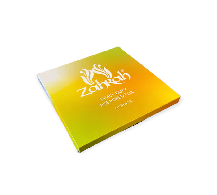 Zahrah heavy duty pre-poked hookah foil (Wholesale)