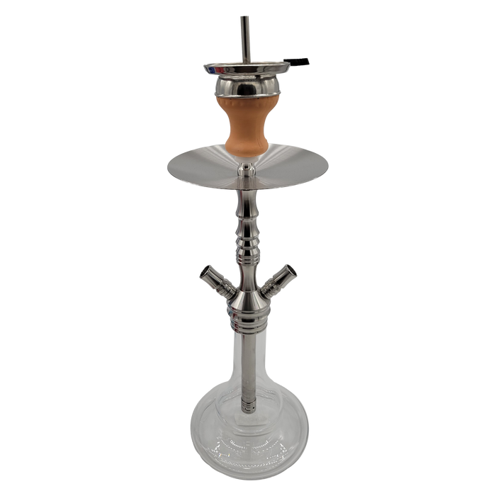 Zahrah STAINLESS STEEL Hookah - Acier (Wholesale)